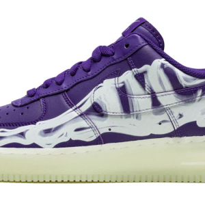 Nike Air Force 1 Low Skeleton Purple